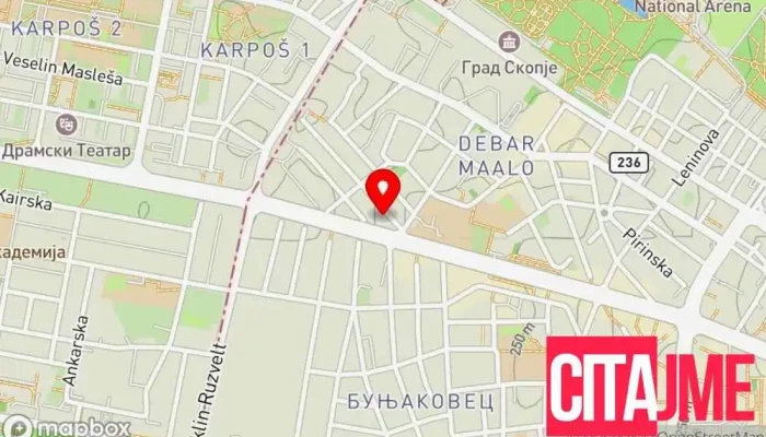 Aparati Za Doma Elektromotori мапа - Скопје