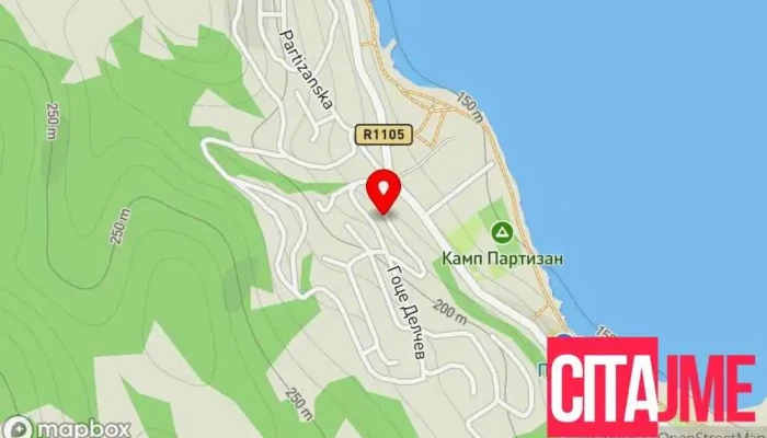 Apartments Madzar мапа - Стар Дојран