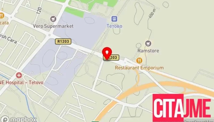 Avto Dijagnostika мапа - Тетово