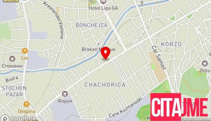 Avto Servis Sime Dijagnostika -  мапа - Прилеп