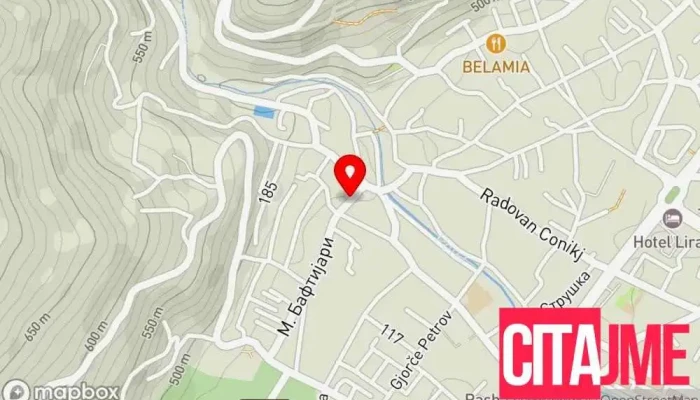 Bagat Servis -  мапа - Тетово