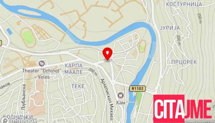 Barber Shop Brush -  мапа - Велес