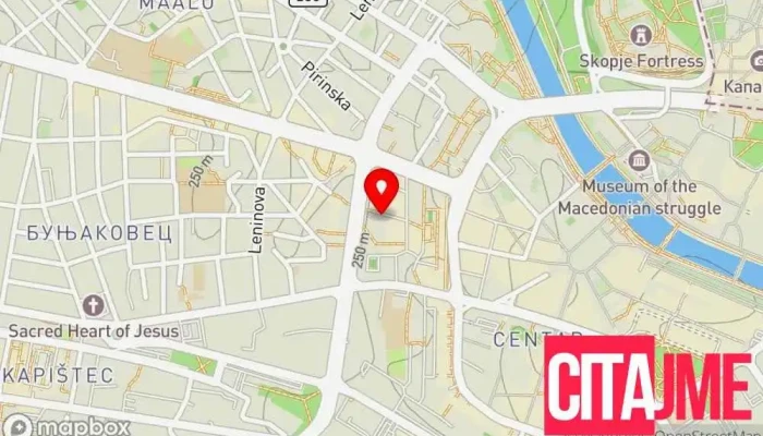Blasko Dental мапа - Скопје