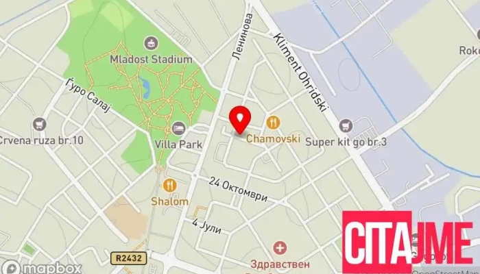 Celeski Dental Studio -  мапа - Струмица