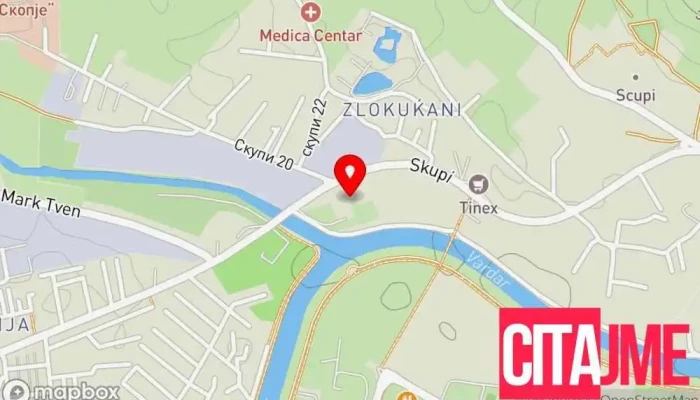 Daxorol Elegant Kompani мапа - Скопје