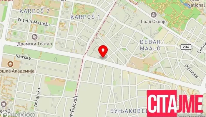 Dental Aesthetic Solutions -    Dr Vesna мапа - Скопје