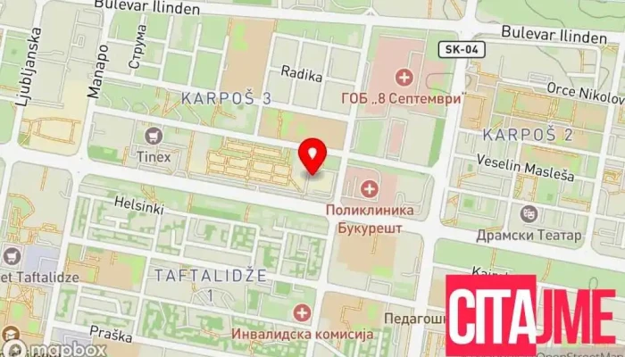 Dental Office -  мапа - Скопје