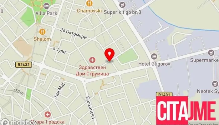 Dental Tsentar D R Gjotev Gjorgji мапа - Струмица