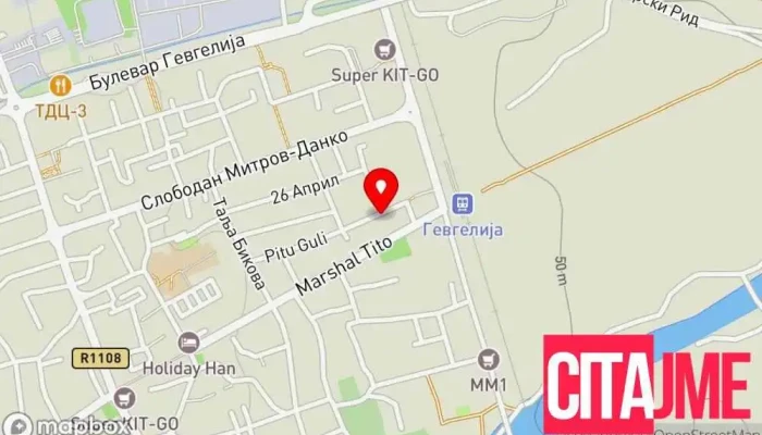 мапа на DENTALUX Стоматолог, Стоматолошка клиника, Периодонтист за стоматолошки импланти, Стоматолошка радиологија, Ортодонт, Teeth whitening service во Гевгелија