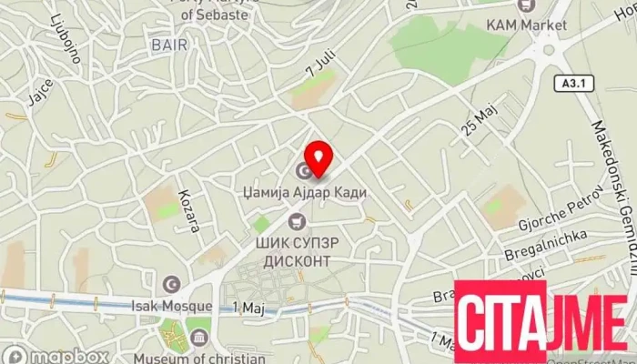 Dentist Kulevski -  мапа - Битола
