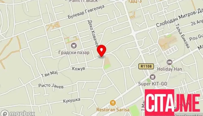 Dojranliev Design Studio -  мапа - Гевгелија
