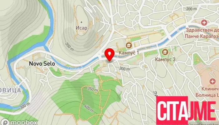 мапа на Др. Денков Стоматолошка клиника во Shtipit