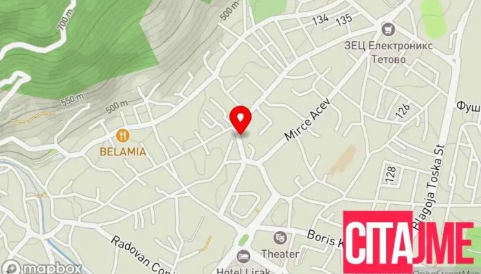 Dredent Dental Clinic -  мапа - Тетово