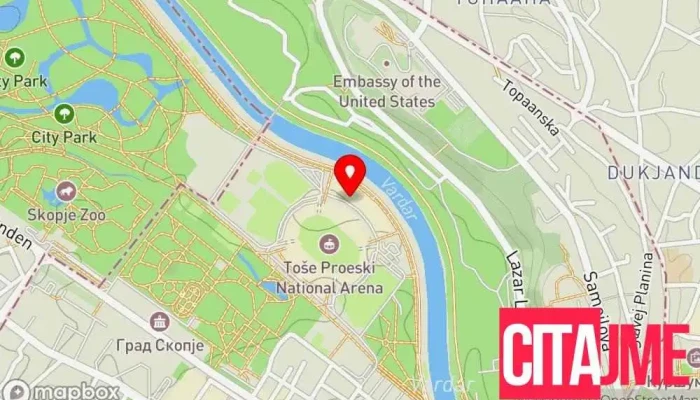 Eds Energy Delivery Solutions мапа - Скопје