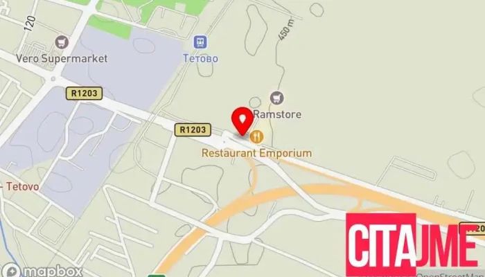 Electric Vehicle Charging Station -  мапа - Тетово