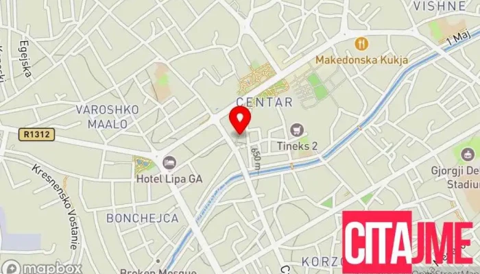 Elektro Tocila Inzenering Dooel -  мапа - Прилеп