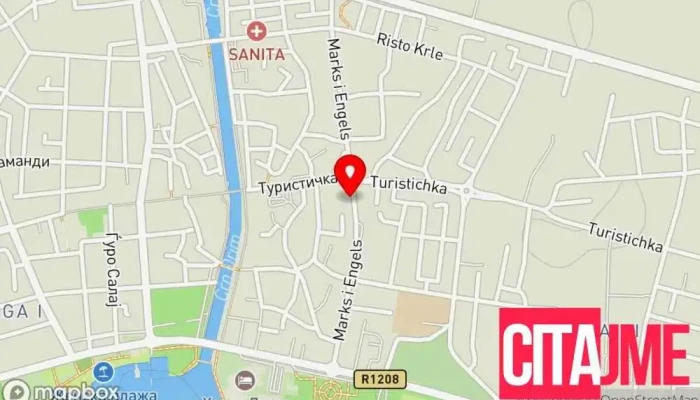 Ent Building -  мапа - Струга