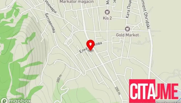 Estetik Dental Studio мапа - Струмица