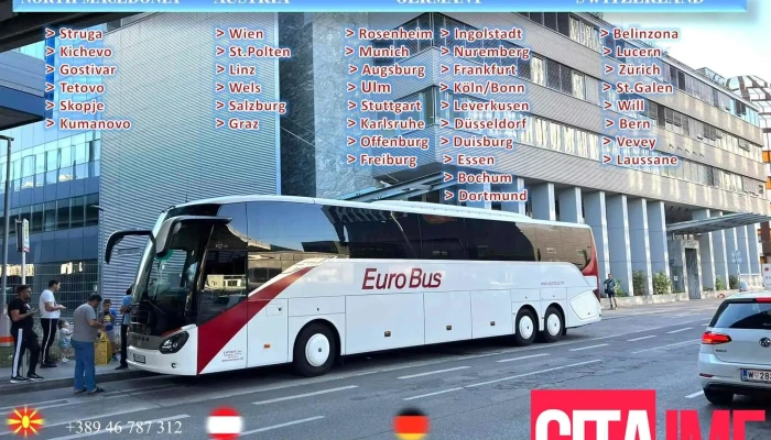 Euro Bus Kumanovo - Куманово 1300