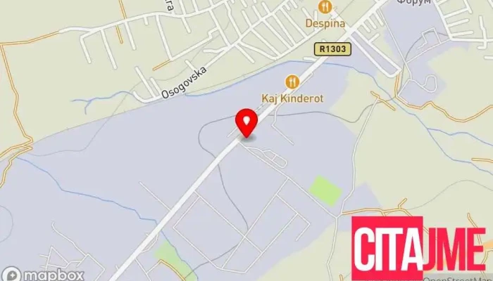Garo Gradba Prilep -  мапа - Прилеп
