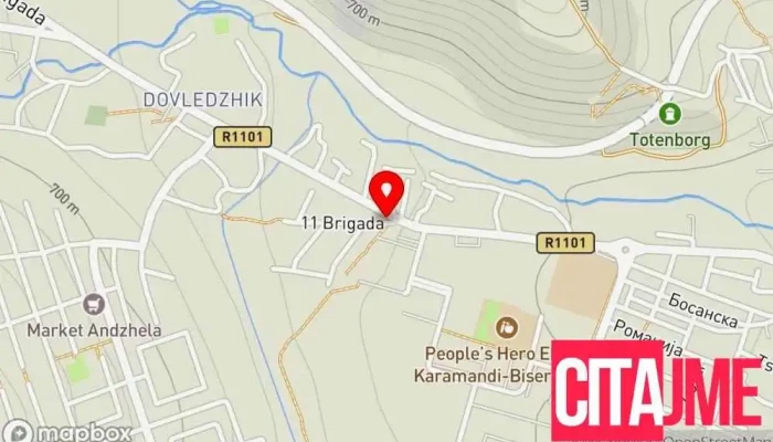 Gor Ing Bitola мапа - Битола