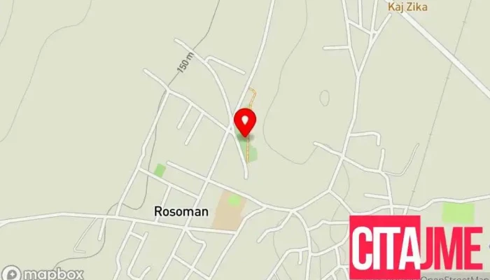 Grobishta Rosoman мапа - Rosoman