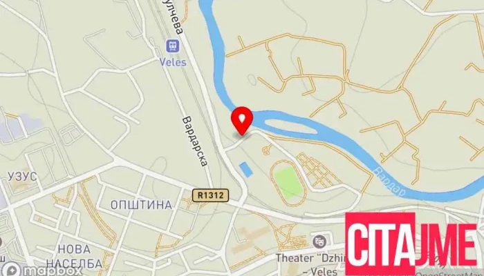 Jkp Derven   Veles мапа - Велес