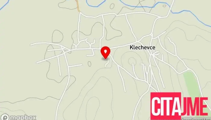 Klechovtse мапа - Клечовце