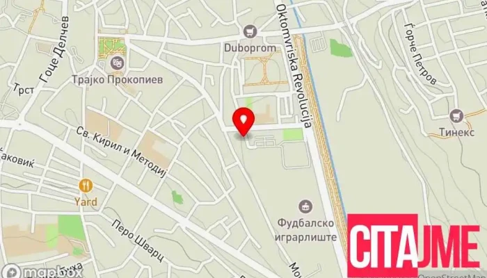 Kumanovo мапа - Куманово