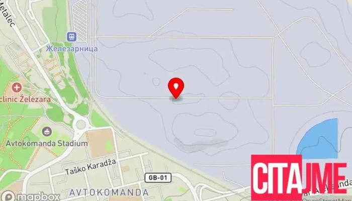 Liberty Skopje -  мапа - Скопје