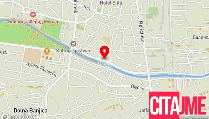 M Dental Group -    Oral Surgery Implant Center мапа - Гостивар