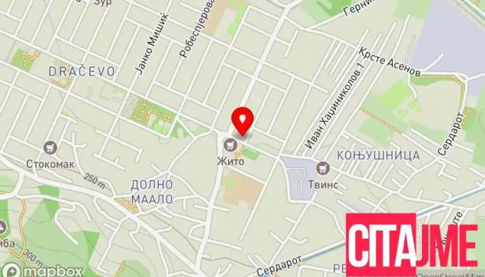 Med -  X мапа - Драчево