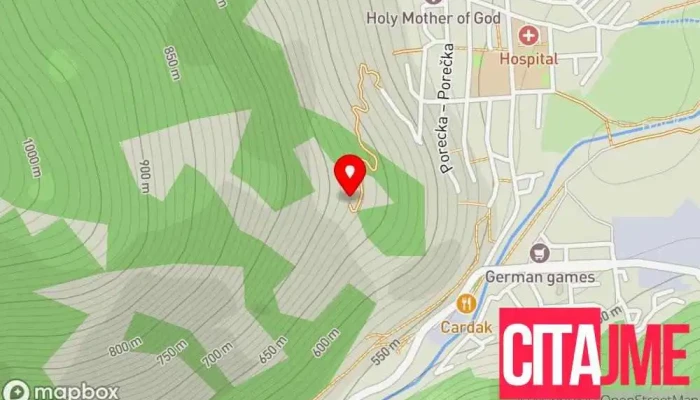 Meteoroloshka Stanitsa Makedonski Brod мапа - 513