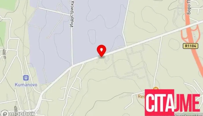 Mit Grup Kompani мапа - Куманово