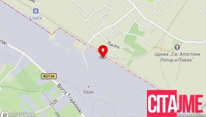 Moj Servis My Service мапа - Скопје