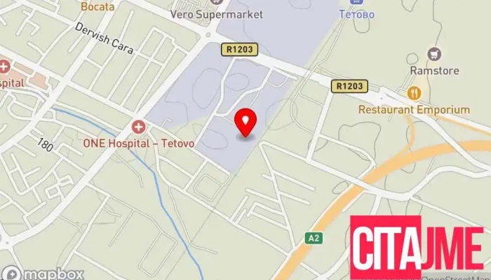 Molika Proizvodstvo Na Mebel мапа - Тетово