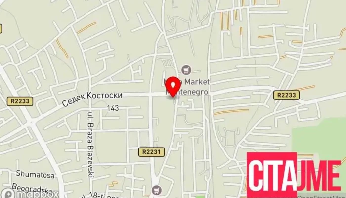 Okta -  мапа - Гостивар