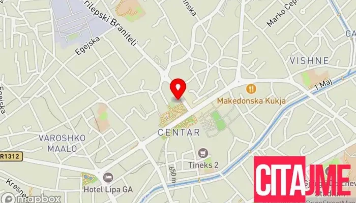 Opshtina Prilep мапа - Прилеп