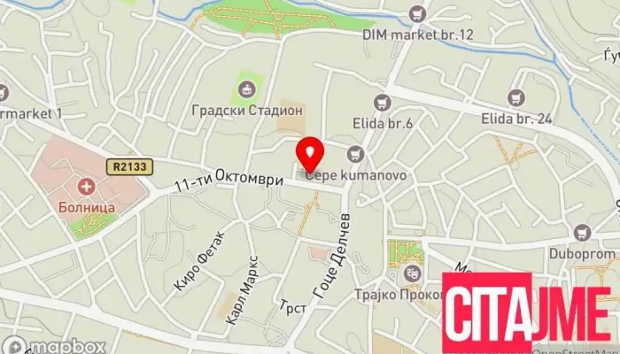 Osnovno Javno Obvinitelstvo Kumanovo мапа - Куманово