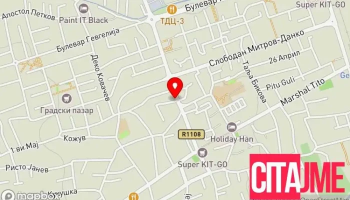 Pizza -  Restaurant Enjoy мапа - Гевгелија