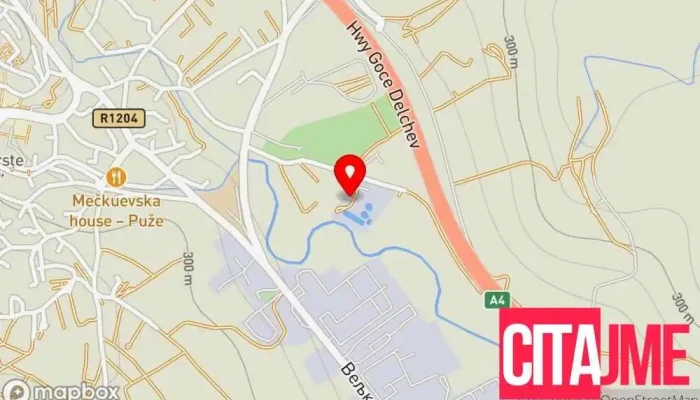 Prechistitelna Stanitsa Sveti Nikole мапа - Свети Николе
