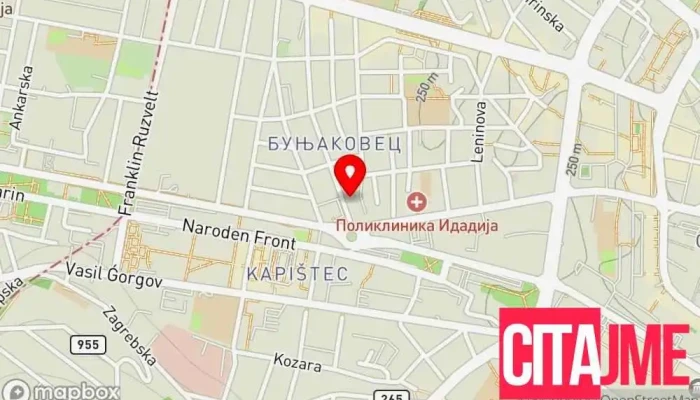 Pro -  Audio Servis мапа - Скопје