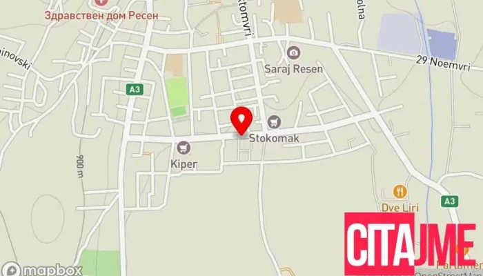 Prodavnitsa Mitsale мапа - Ресен