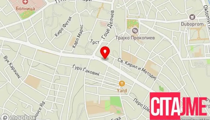 Pzu Gemmini -  Dent Drdusica Serafimovska мапа - Куманово