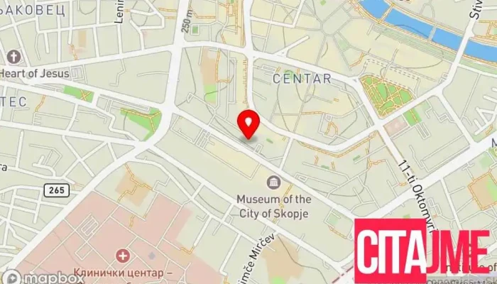 Pzu Stomatoloshka Ordinacija Stela -  мапа - Скопје