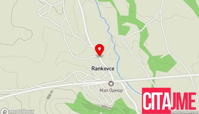 Rankovtse мапа - Ранковце