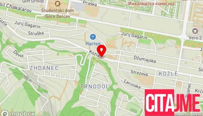 Ritam Trejd мапа - Скопје