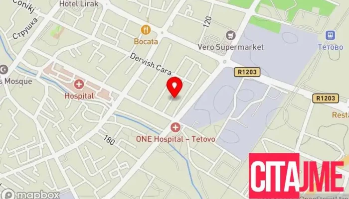 Roliplast Tetovo -  мапа - Тетово
