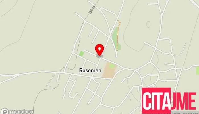 Samousluzna Avtoperalna Mn   Rosoman мапа - Rosoman