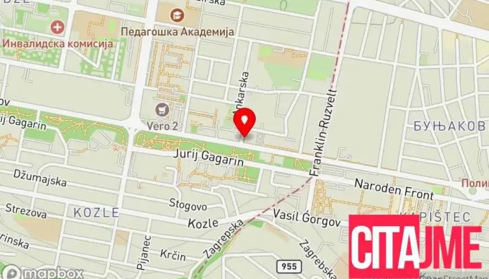 Se Za Laptop мапа - Скопје